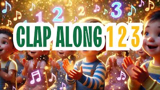 Clap Along 1 2 3 Magical Kids Song for Rhythm amp Fun [upl. by Ahtennek]