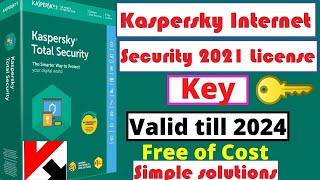 Kaspersky 3 Year Activated License Free  100  Cracked [upl. by Mosier]