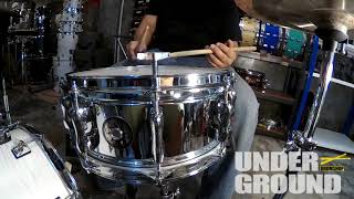 Sakae 14 x 55 Steel Snare Drum By Underground Drum Shop [upl. by Norita]