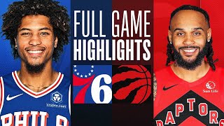 76ERS at RAPTORS  FULL GAME HIGHLIGHTS  March 31 2024 [upl. by Jennilee183]