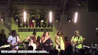 ZOUK  KASSAV  Jocelyne Beroard  YEN KI LANMOU Concert Live [upl. by Giffy594]