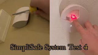 SimpliSafe System Test 4 [upl. by Muhan286]