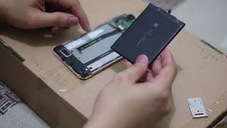 Tutorial Mudah Ganti Baterai  Xiaomi Redmi 3 3S 3X 3 Pro 4X Indonesia Battery Replacement [upl. by Theadora]