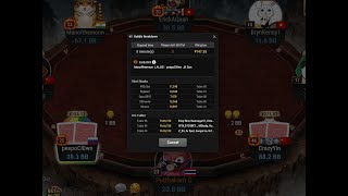 🔴Poker Tournament  Zodiac Tiger King Bounty  ITM Bubble [upl. by Cleti]