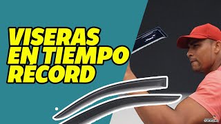 Instalación de Viséras  metodo rápido [upl. by Tsuda158]