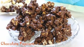 Chocolate Popcorn  3 Ingredients [upl. by Beverle]