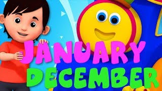 Months Of The Year Song  I am Father Year  Learning Street With Bob The Train  Kids Tv [upl. by Arim698]