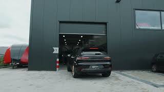 Compact Sectional Doors at Porsche Center Twente The Perfect Blend of Design and Functionality [upl. by Nevyar]