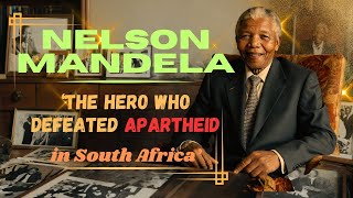 Nelson Mandela Freedom Fighter  life story  Apartheid in South Africa Documentary [upl. by Dorrej]