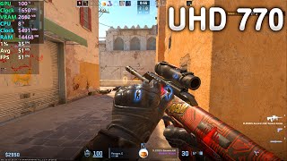 UHD 770  CS2 CounterStrike 2 LOW 1080P  720P  December 2023 [upl. by Atiniv]