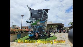 4K Ala Moana Shopping Center Walk on 5324 in Honolulu Oahu Hawaii [upl. by Aret5]