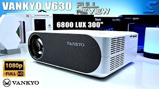 VANKYO Performance V630  Review  Affordable Native 1080p Full HD LCD Projector [upl. by Nywg]