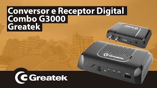 Como sintonizar canais digitais em segundos G3000 Greatek [upl. by Meagan707]