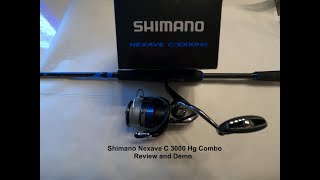 Shimano Nexave 3000 HG Combo Review and Demo [upl. by Savadove772]