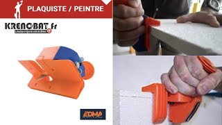 Cutter à feuillures dalles fauxplafonds Staffpro®  Edma [upl. by Arev326]