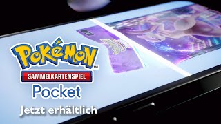 PokémonSammelkartenspielPocket  Jetzt erhältlich [upl. by Lawlor540]