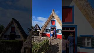 Madeiran Palheiros Thatched Houses in Santana 🏡 [upl. by Berstine]