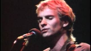 Sting Message In A Bottle Live Secret Policemans Other Ball 1981 [upl. by Ahsemit]