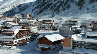 Winter Moods Obergurgl Village Austrian Alps [upl. by Anayik204]