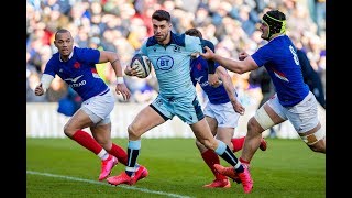 Highlights Scotland v France  Guinness Six Nations [upl. by Cerell]