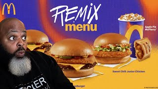 McDonalds Remix Menu Review [upl. by Nehgam202]