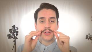 How To Use Moustache Wax [upl. by Adnilemreh]