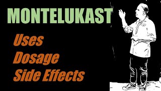 montelukast use dosage and side effects [upl. by Willabella]