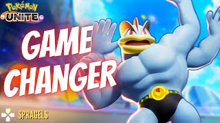 MACHAMP IS SLEPT ON In Pokemon Unite [upl. by Oretna]