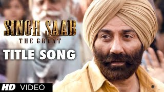 Singh Saab the Great Title Video Song  Sunny Deol  Latest Bollywood Movie 2013 [upl. by Kind]