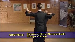 Advanced Ballroom Figures 210  Strong Movement with Change of Shape [upl. by Thetisa]