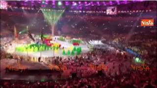 Maracana i balli della cerimonia di chiusura delle Olimpiadi di Rio [upl. by Ayres]