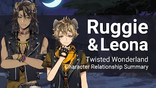 Ruggie and Leona Relationship Summary Twisted Wonderland [upl. by Harp999]