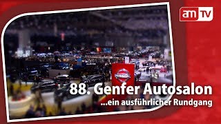 Auto Salon Genf  die Highlights 2018 [upl. by Cirdes]