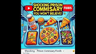 Shocking Prison Commissary Foods You Won’t Believe 😱🍕 [upl. by Aanas]