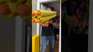 NERF WAR CLONES Bazooka Battle [upl. by Bascomb]