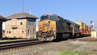 Baltimore amp Ohio Railroad Diamonds With BNSF Norfolk Southern amp CSX Trains In Deshler Ohio amp Facts [upl. by Ehsiom]