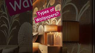 Stylish Wallpapers for Home Decor  Types of wallpaper diy home design shorts [upl. by Halley]