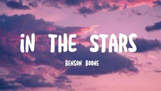 in the stars by Benson Boone lyrics video bensonboone inthestars music lyric song [upl. by Neelac212]