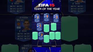 FIFA 15 Team of the Year TOTY 👀🔵 [upl. by Haslam]