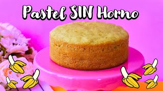 PASTEL DE PLATANO SIN HORNO  Ale Hervi [upl. by Oicul]