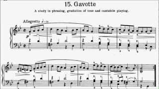 First Lessons in Bach Book 1 No15 Gavotte en Rondeau Suite BWV822 G Minor Sheet Music [upl. by Marka]