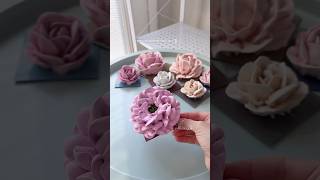 Edible incredible marshmallow peony and Zefir roses [upl. by Akselaw]