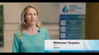 Interview with Willemien Terpstra CEO at Gasunie at WorldHydrogen2024 [upl. by Surbeck]