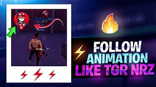 Make This Follow Animation Like TGR NRZ 🔥  How To Make Follow Animation Like Nrzzzzzzzz [upl. by Eniamraj]