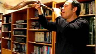 Mark Kerzner sounds 30 shofar blasts for Rosh Hashana 5772 [upl. by Ahsieym]