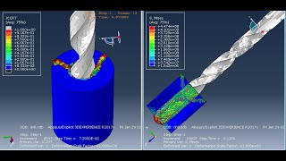 drilling process step by step using abaqus [upl. by Morrill472]