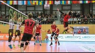 柳田将洋 Masahiro Yanagida Highlight 20172018 Bundesliga Volleyball Bisons Bühl Game 8 [upl. by Bonny]