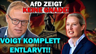 AfD ZEIGT KEINE GNADE VOIGT komplett ENTLARVT VOIGTs geheime PLÄNE für Deutschland [upl. by Kokaras]