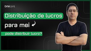 Distribuição de lucro para microempreendedor individual MEI [upl. by Merry]