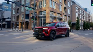 The New 2024 Traverse RS Active Safety  Chevrolet [upl. by Ddot346]